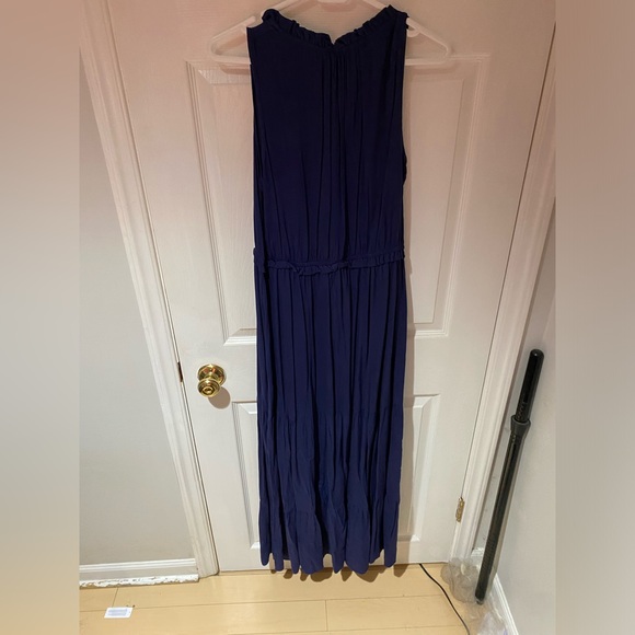 C.cline maxi dress navy. Size XL. NWT - Picture 2 of 3